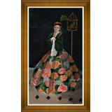 Gigi Giclee On Canvas by Dana Gibson
