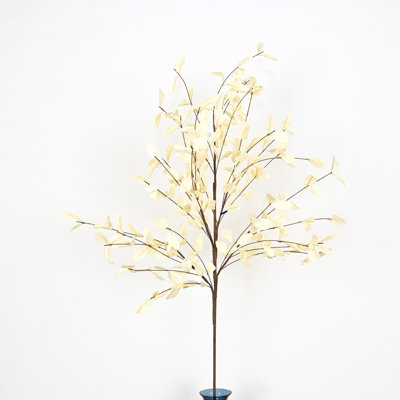 Branche de feuilles d'eucalyptus artificiel de 36 po pour remplissage de vase