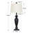 30” Classic Farmhouse Bedside Table Lamps with USB & Type-c Ports, LED Bulb Included-1561336061