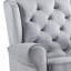 Fauteuil coulissant en tissu avec pivot