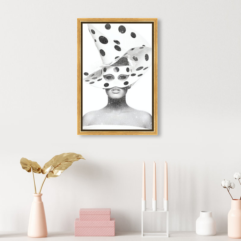 Spotted Sovereign Print by Oliver Gal, 31"H x 21"W, Gold Floater Frame