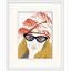 Retro Portrait 1 Print by Mat Sanders