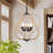  6-Light Natural Rope  Pendant Light