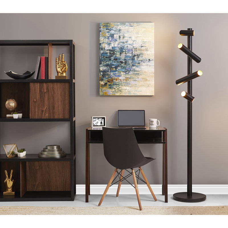 Ronnette 72'' Black LED Tree Floor Lamp