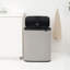 Poubelle à couvercle tactile Bo de 16 gallons Brabantia-126023498
