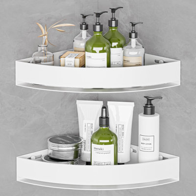 Triangle Shower Shelf No Drilling