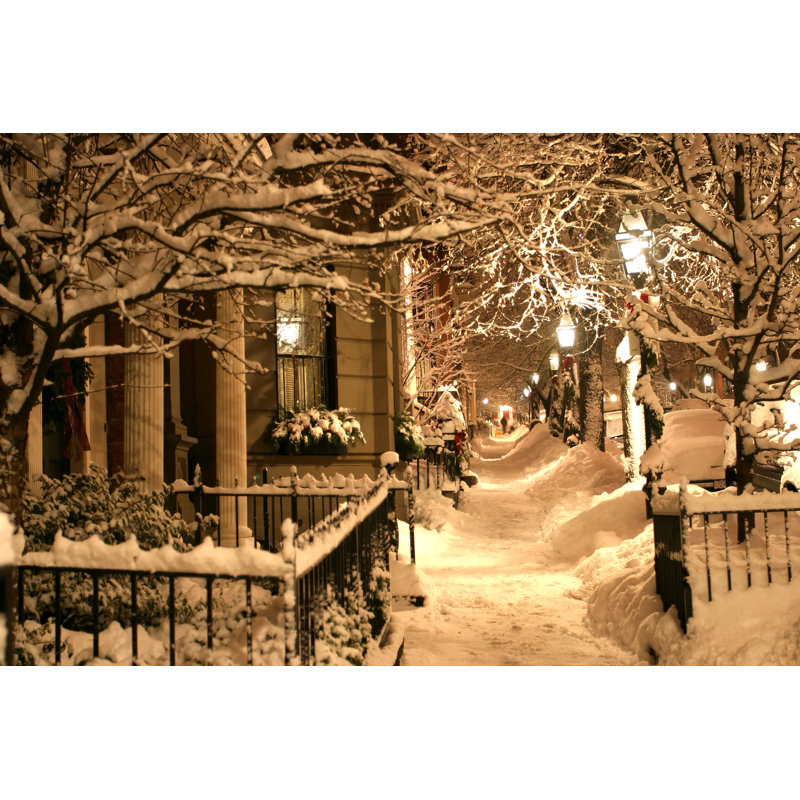 " Boston Winter ", 20" H x 30" W  