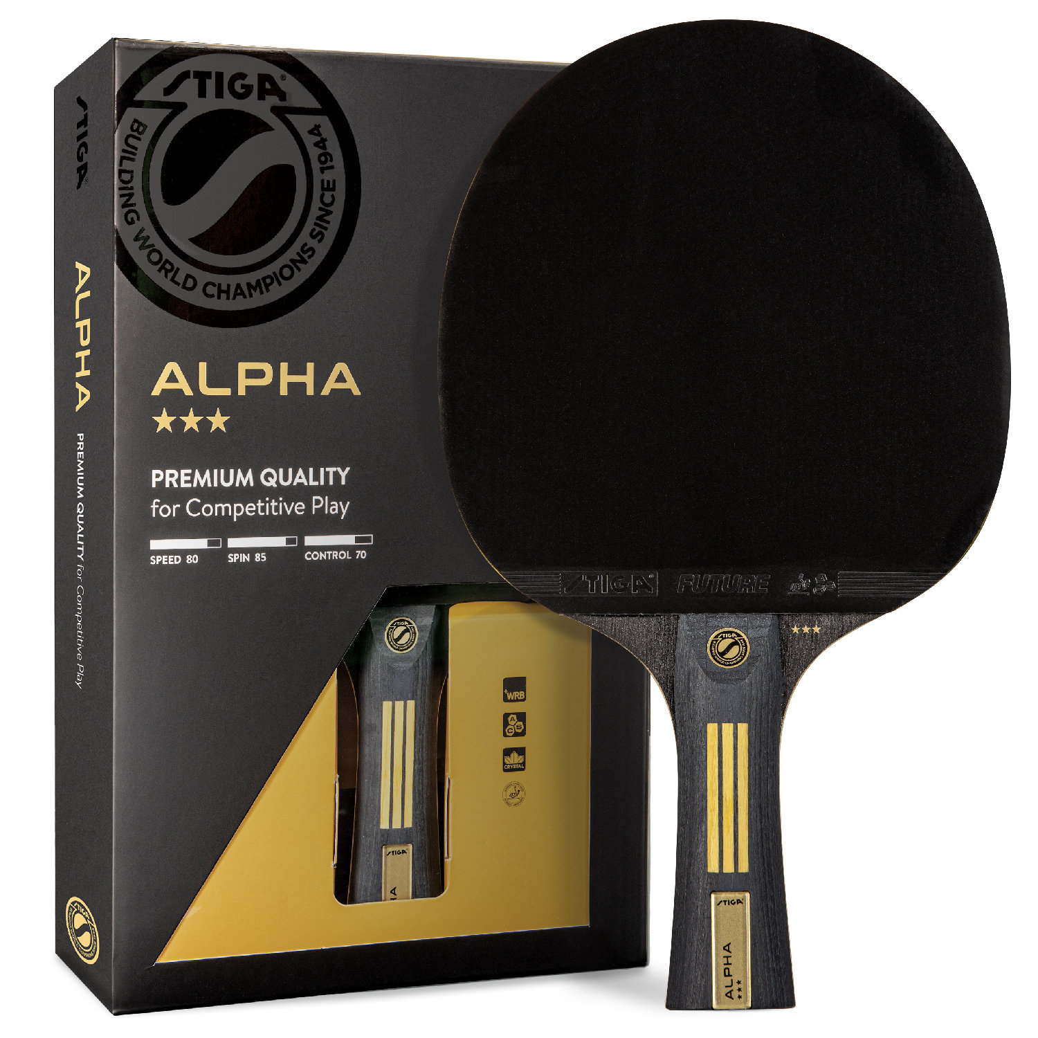 STIGA Alpha Performance Table Tennis Racket & Reviews Wayfair