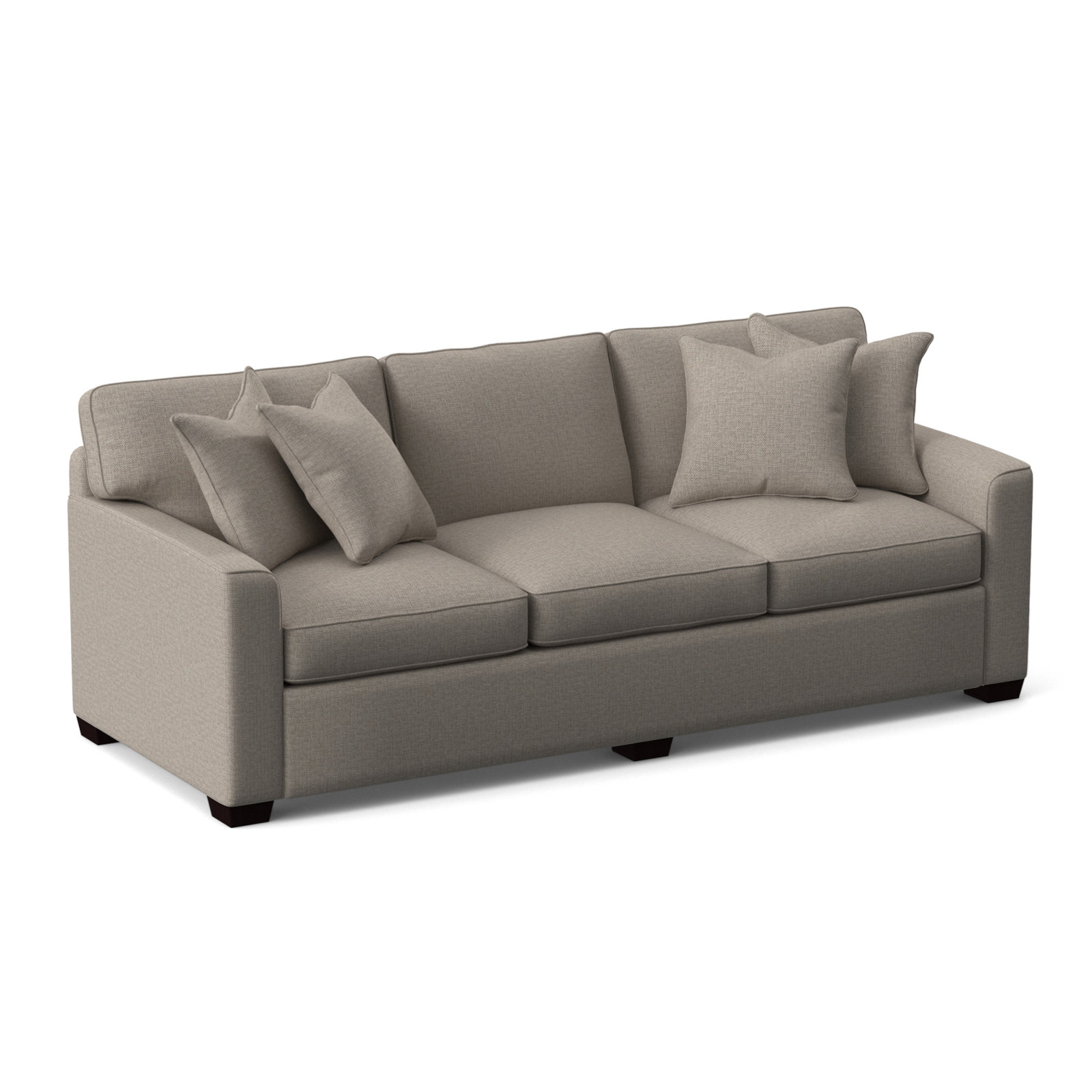 Frye 93'' Upholstered Sofa, Java, Beige Performance Fabric; 0851-73