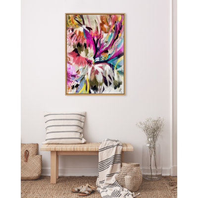 Amaze by Inkheart Designs Framed Canvas Wall Art Print