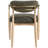 Riccio Performance Fabric Upholstered Dining Arm Chair-992955099-992955089