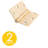3.5 in. x 3.5 in. Full Mortise Residential 1/4 in. Radius Hinge with Removable Pin - Set of 2-14071291