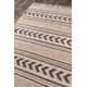 Alberta Southwestern Handmade Flatweave Beige/Gray Area Rug