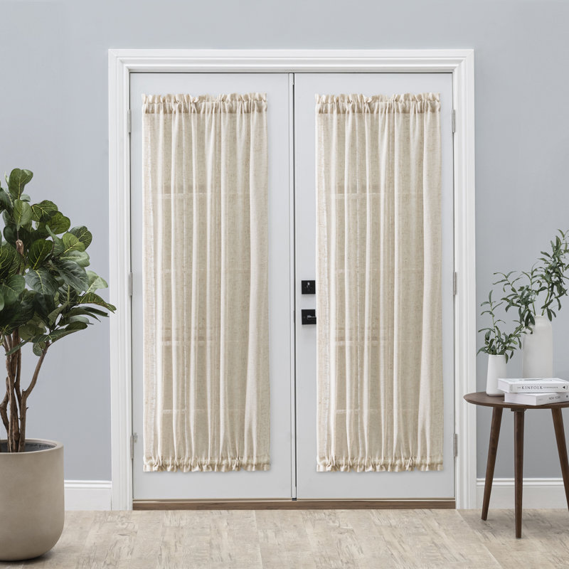 Panneau de porte Matanah, Naturel, L 52 po x L 72 po