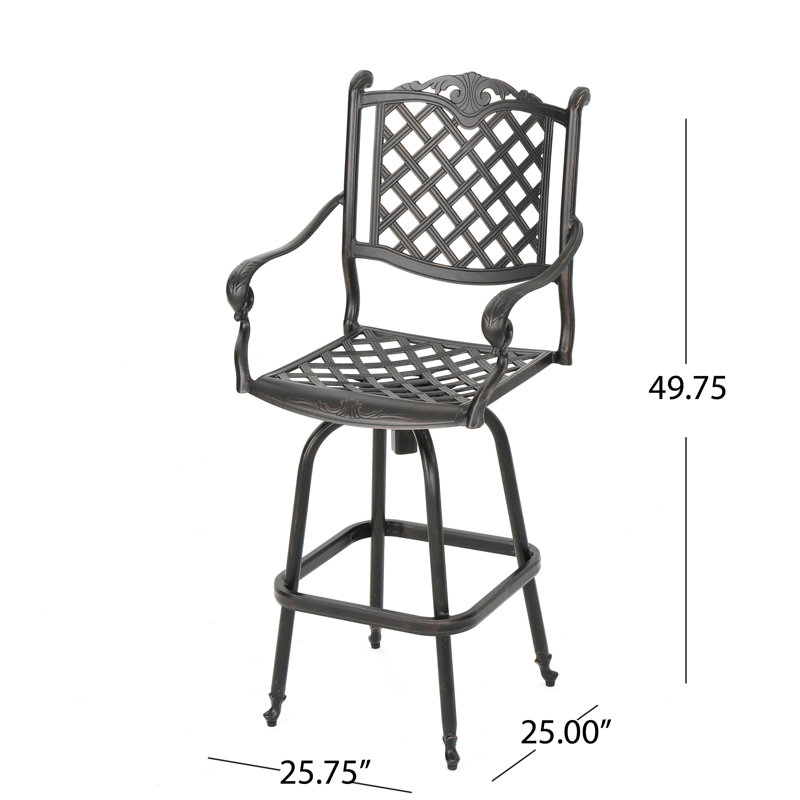 Leininger 5 Piece Bar Height Dining Set