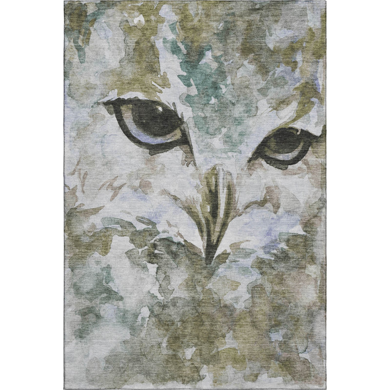 Tapis Premium lavable à la machine Mayfield AMF2274, Taupe, 5 pi x 7 pi 6 po