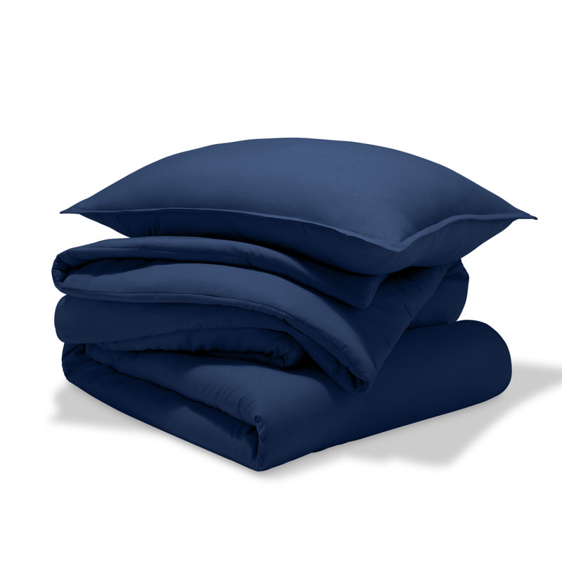 Ensemble d'édredon simple / simple TG, Bleu très foncé