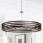 Lustre tambour unique à 8 lumières Dalton