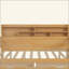 Lit de jour en bois avec tablettes de rangement, lit multifonctionnel avec deux tiroirs de rangement et bureau d'étude