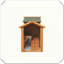 Two Tier Bunny Cage with 2 Runs Removable Tray Waterproof Roof