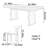 Retro Simple Design Rectangular Dining Table Set-109975237
