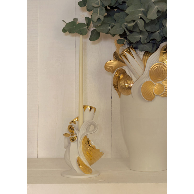 Naturofantastic Candlestick, Yellow/Green