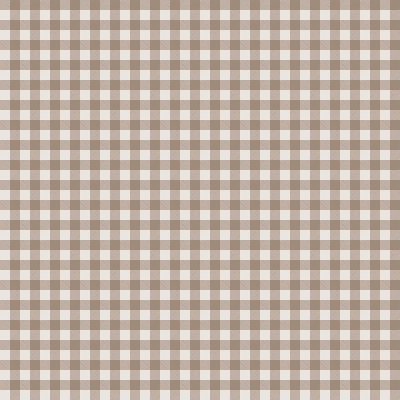 Allis Upholstered Wingback Bed, King, Classic Gingham Tan
