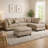 Safeer Upholstered L-Shaped Sectional Reversible-29210451