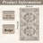 Wide Hallway Rug: Vintage Washable Soft for Living Room Bedroom Water Resistant Carpet with Non-Slip Backing for Entry Kitchen Dining Room Thin Bathroom Floor Mat(Brick)-1813402916-1837069362
