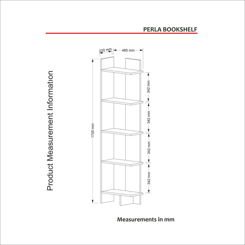 Adella Bookcase