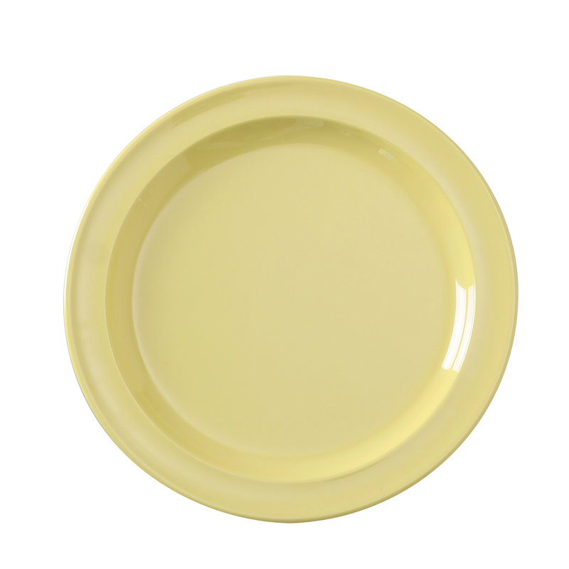 Nessico 9" Melamine Salad Plate, Yellow