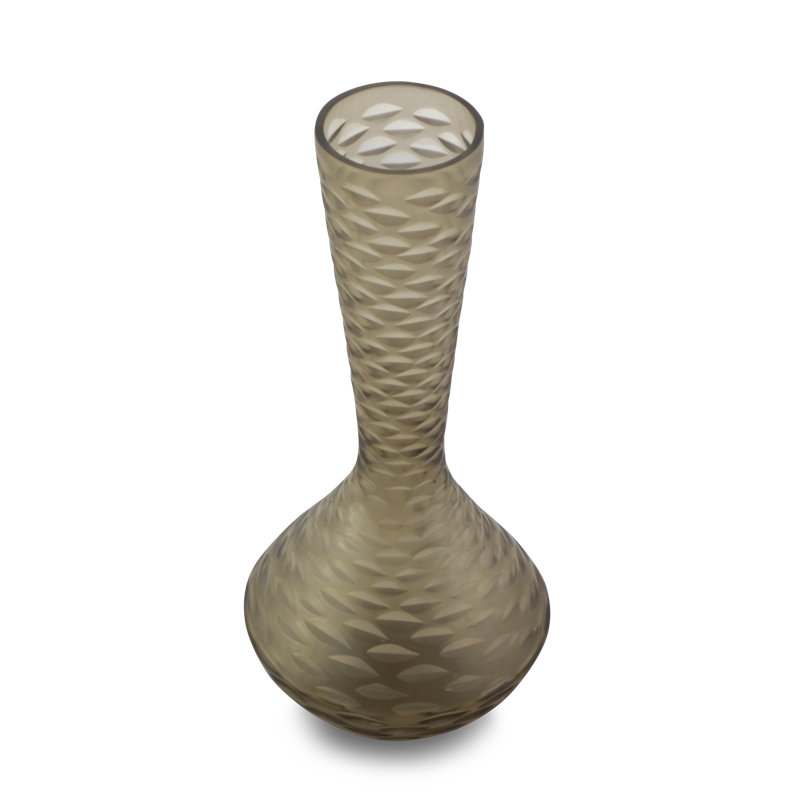McLeansboro Handmade Glass Table Vase, 39cm H x 18cm W x 18cm D