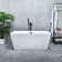 51.2'' x 27.6'' Freestanding Soaking Acrylic Bathtub