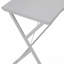 Bureau d'ordinateur à finition blanche-1725706108