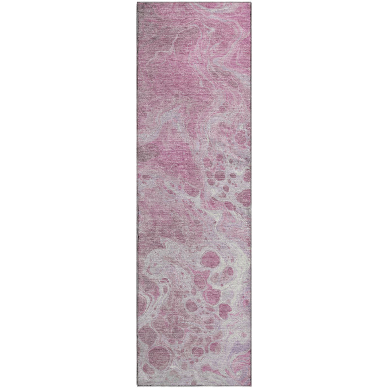 Premium Machine Washable Varroville AMF1705 Abstract Rug, Runner 2'3" x 7'6"