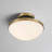 Bolderberg 1 Light Vibrant Flush Mount-1895666043