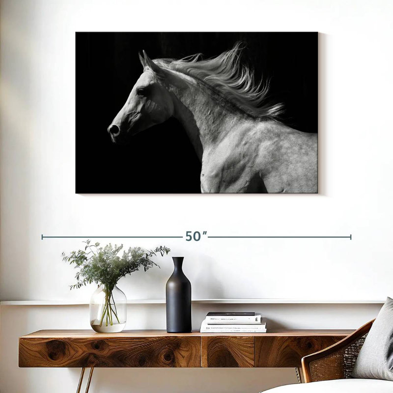 Brampt Arabian Horse, 26" H x 39" W