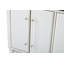 Ensemble de meuble-lavabo double 60 po Corianna