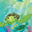 Hitz «Sea Turtle», art sur toile