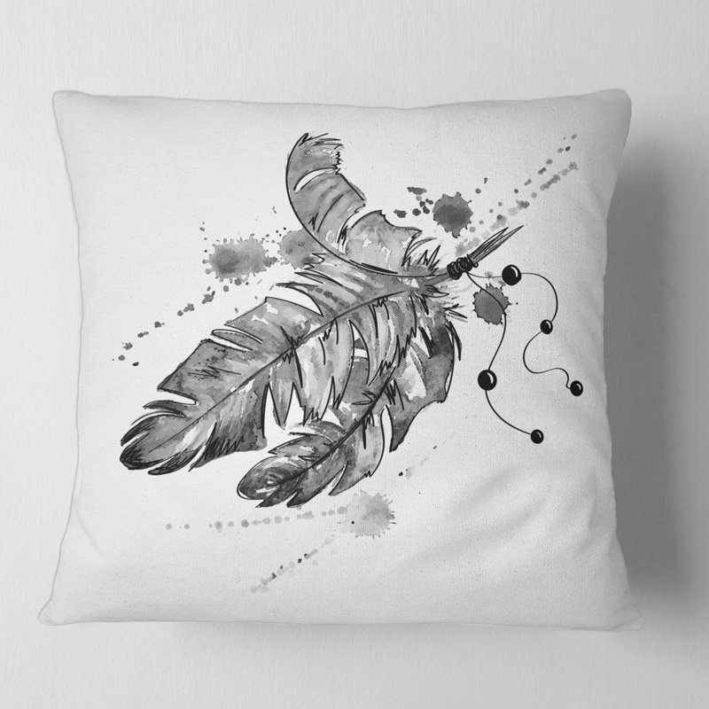 Animal Print Throw Pillow, 16" x 16"