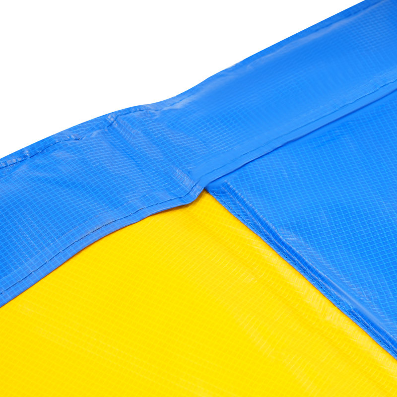 14FT Trampoline Replacement Safety Pad, Blue/Red/Yellow