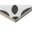 Carrelage en porcelaine 9 "x 9" Anabella