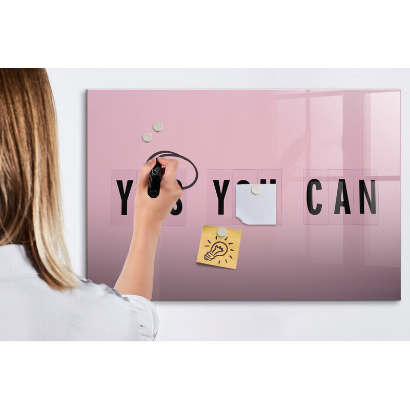 Magnetic Glass Dry Erase Board
