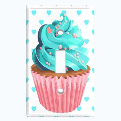 Plaque murale Cupcake Heart