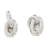 Cosmoliving By Cosmopolitan Set Of 2 Silver Sculpture