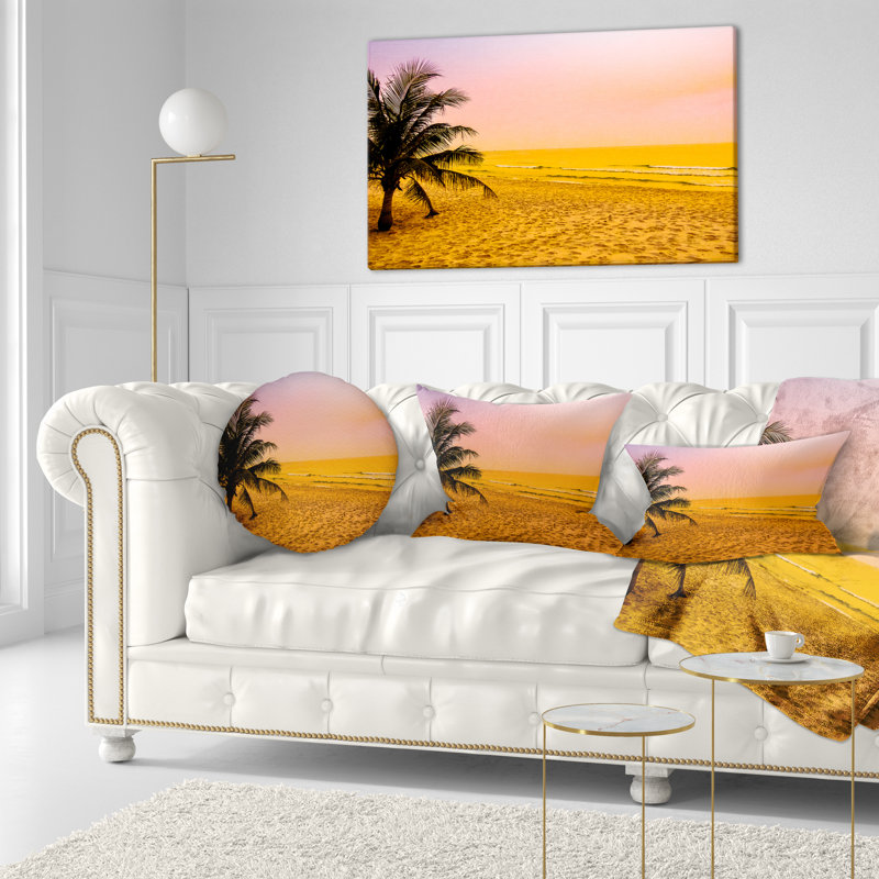 Coussin Coconut Tree Silhouette