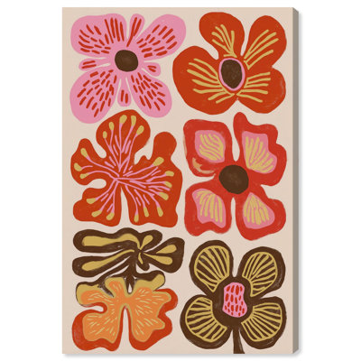 «Summer Flowers II», impression sur toile par Art Remedy