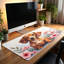 Dachshund Puppy Floral Desk Mat-1245092533