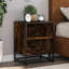 40cm W Metal Bedside Table-540651749-567732951