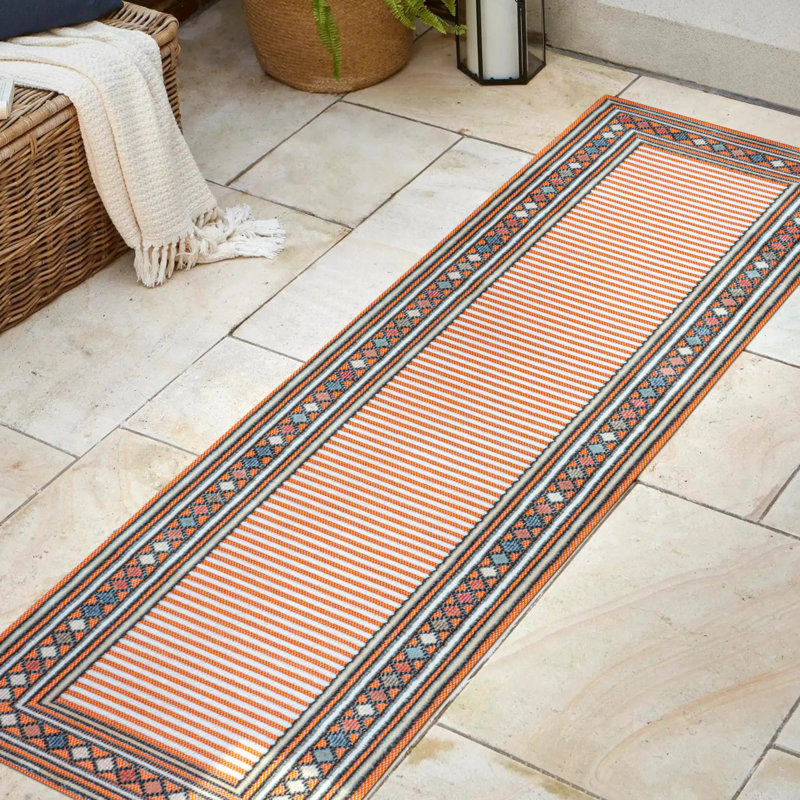 Tapis intérieur / extérieur Hermindo, Tapis de couloir 2 pi 2 po x 8 pi